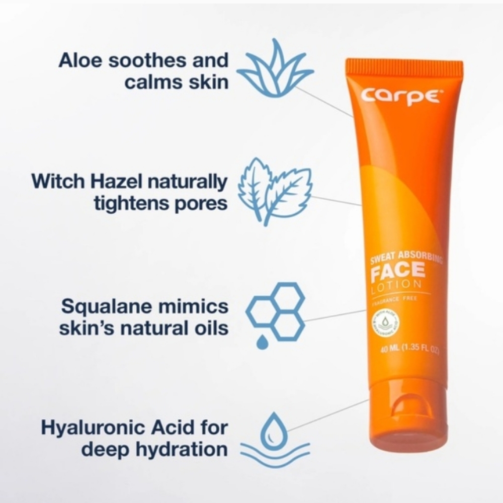 Carpe-3PC Canvas Logo tote Bag -Face Lotion & Scent Stick 🧡 ($69 Retail) - Picture 4 of 10